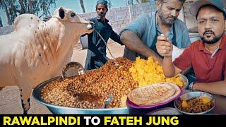 Khwaja ke Chanay aur Fateh Jung ke Nasli Janwar | Rawalpindi Street Food | Pakistan