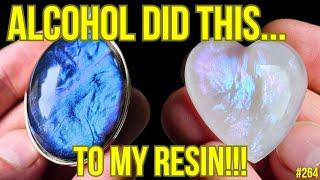 #264. Using ALCOHOL To Make HOLOGRAPHIC Effects In Resin Art!