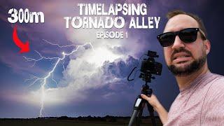 I’m Chasing Tornadoes in Texas (lightning strikes near us) | TTA - Ep1 "Close Call"