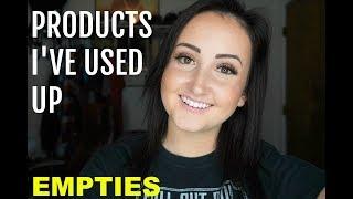 Empties | Products I've Used Up | #1 | Tiffany Schutte