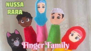 Nussa Rara Finger Family | DIY Finger Puppet