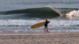 First Time Riding 11ft Custom Glider Surfboard