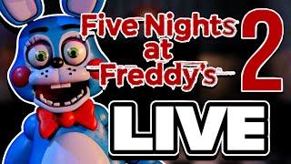 Attempting To Beat Five Nights At Freddy's 2 Night 6 For The First Time | Late Halloween Stream