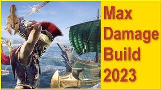 Assassins Creed Odyssey - New Best Warrior Build 2023 - Max Damage - Best Build for Highest Damage!