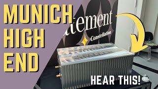 CONSTELLATION AUDIO and I travel to the MUNICH HIGH END AUDIO SHOW! | Big Kids Toys AV