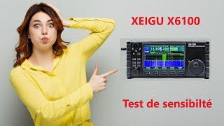 XEIGU X6100 test de sensibilité