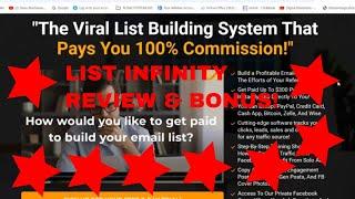 List Infinity Review & Big Bonus