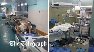 Doctor in Gaza shares footage showing 'horrible situation' of overcrowded hospitals