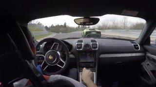 Porsche Cayman GT4 vs. Lamborghini Aventador SV Nordschleife//.