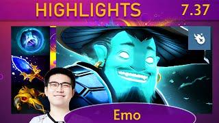  7.37 Emo Storm Spirit |KDA - 28 KP - 92%| New patch Mid Highlights - Dota 2 Top MMR