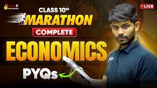 Live Marathon Complete Economics | Complete Revision Class 10 SST | CBSE Session 2025 | Digraj sir