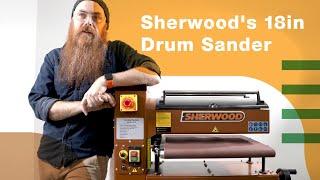 Phil and his Sherwood Drum Sander