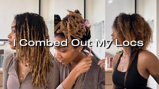 I Combed out My 4 Year Old Locs | How to, Tips + How Much Hair Came Out