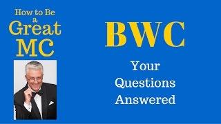 BWC - The perfect routine for any Emcee!