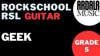 Rockschool RSL Guitar grade 5 - Geek