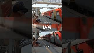 train race Vikaramshila V/s Bihar Sampark Kranti Express  #shortvideo #shorts #short