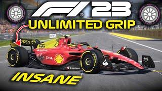 WHAT IF 2023 F1 CARS HAD UNLIMITED GRIP?!