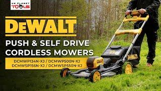 DeWALT Landscaping: 18V / 36V / 54V Push & Self Drive Mowers