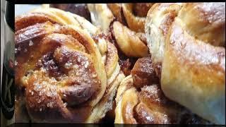 Самые вкусные норвежские булочки с корицей! De deiligste norske kanelsnurrer.