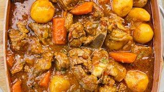 BEEF STEW RECIPE/HOW TO MAKE BEEF STEW/SOUTH AFRICAN BEEF STEW #beefstew #cookingchannel