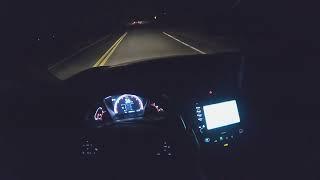 Honda Civic Sport Hatchback - POV Night Drive