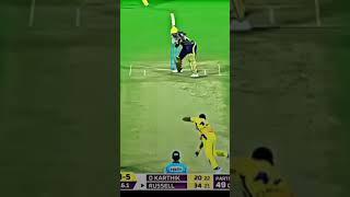#cricket lover# russel on fire at csk
