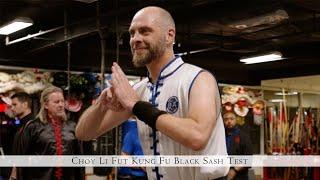 Choy Li Fut Kung Fu Black Sash Test - Jason Denzel - Eastern Ways Martial Arts