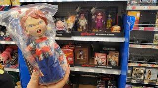 NEW Horror Movie Merch Collection 2024 Shopping at Walmart Electronics Department Walkthrough Tour