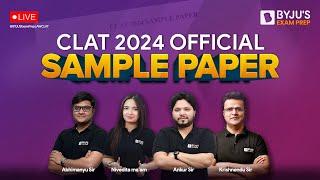 CLAT 2024 Official Sample Paper 1 | Important Question Type Revealed | CLAT 2024 Preparation