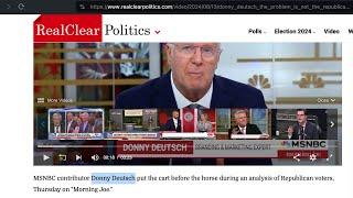 Donny Deutsch Sounds Just Like A Jehovah's Witness. It Is YOUR FAULT!