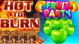 We Played Book of Set, Hot to Burn & Fruit Party – Big Wins or Epic Fails? (Easybet)