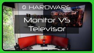 ¿Que es mejor para el Gaming? ¿Un Monitor o un Televisor TV? TV vs Monitor Gaming