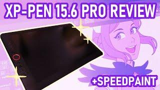 XP-PEN 15.6 PRO Tablet Review + Speedpaint