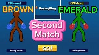 Supreme Boxing Stickman Season 2: Brown Vs Emerald