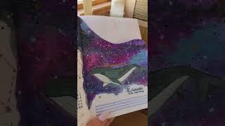  #cosmic #whale #bujo #bujoideas #bulletjournal #буллетджорнал #буджо #bujoinspire #bujosetup