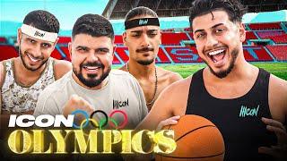 ICON OLYMPICS  Sportchallenges mit Hassuna, Albozz, Cali, Dinaro, Bzet & Emre 