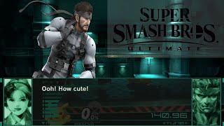 Super Smash Bros. Ultimate - All Snake Codec Conversations