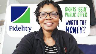 Fidelity Bank Rights Issue & Public Offer | Nigerian Bank Consolidation Investments | Flo Finance