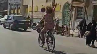 Woman in Iran arrested for 'cycling without hijab'