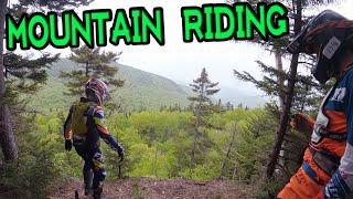 Hard Enduro Adventure **EXPLORING A MOUNTAIN ON DIRT BIKES**