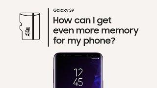 Galaxy S9: How to use Expandable Storage