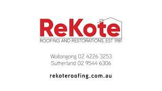 History of Rekote Roofing Sydney and South Coast