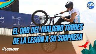 Santiago 2023 | El oro del Maligno Torres en BMX freestyle: de la lesión a su sorpresa por ganar