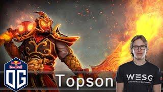 OG.Topson Ember Spirit Gameplay - Ranked Match - OG Dota 2.