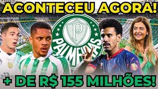 ACONTECEU AGORA! NICOLA TRAZ NOTÍCIAS ATUALIZADAS DE NOVOS REFORÇOS NO PALMEIRAS! NOTÍCIAS DO VERDÃO