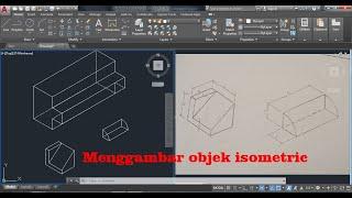 Autocad Tutorial Menggambar Objek Isometric