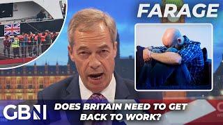 Nigel Farage FUMES at people out of work for 'mental health issues' - "Get back to work!"