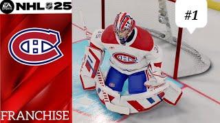 NHL 25 Franchise #1 | Big rivarly Game! #nhl25 #nhlfranchise