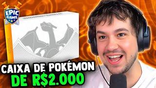 ABRI UMA CAIXA DO POKÉMON DE R$2.000 REAIS! | Epic Game