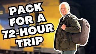 HOW TO PACK FOR A 72-HOUR TRIP | PACKING WITH CARL FRIEDRIK
